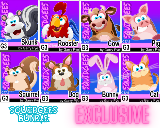 ALL SQUIDGEES - BUNDLE